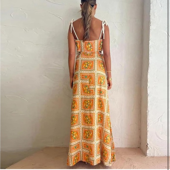 Women’s long summer dress - Picture 3 of 4